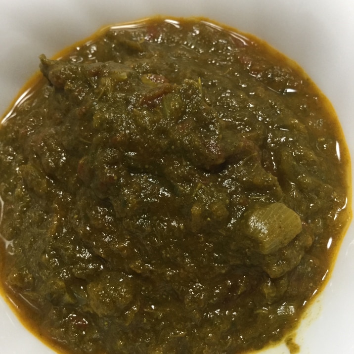 ほうれん草カレー レシピ 作り方 By あぽちょふ 楽天レシピ